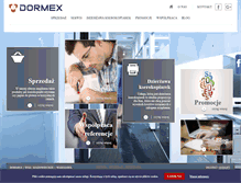 Tablet Screenshot of dormex.pl